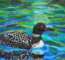Call of the Loon 14”x15”